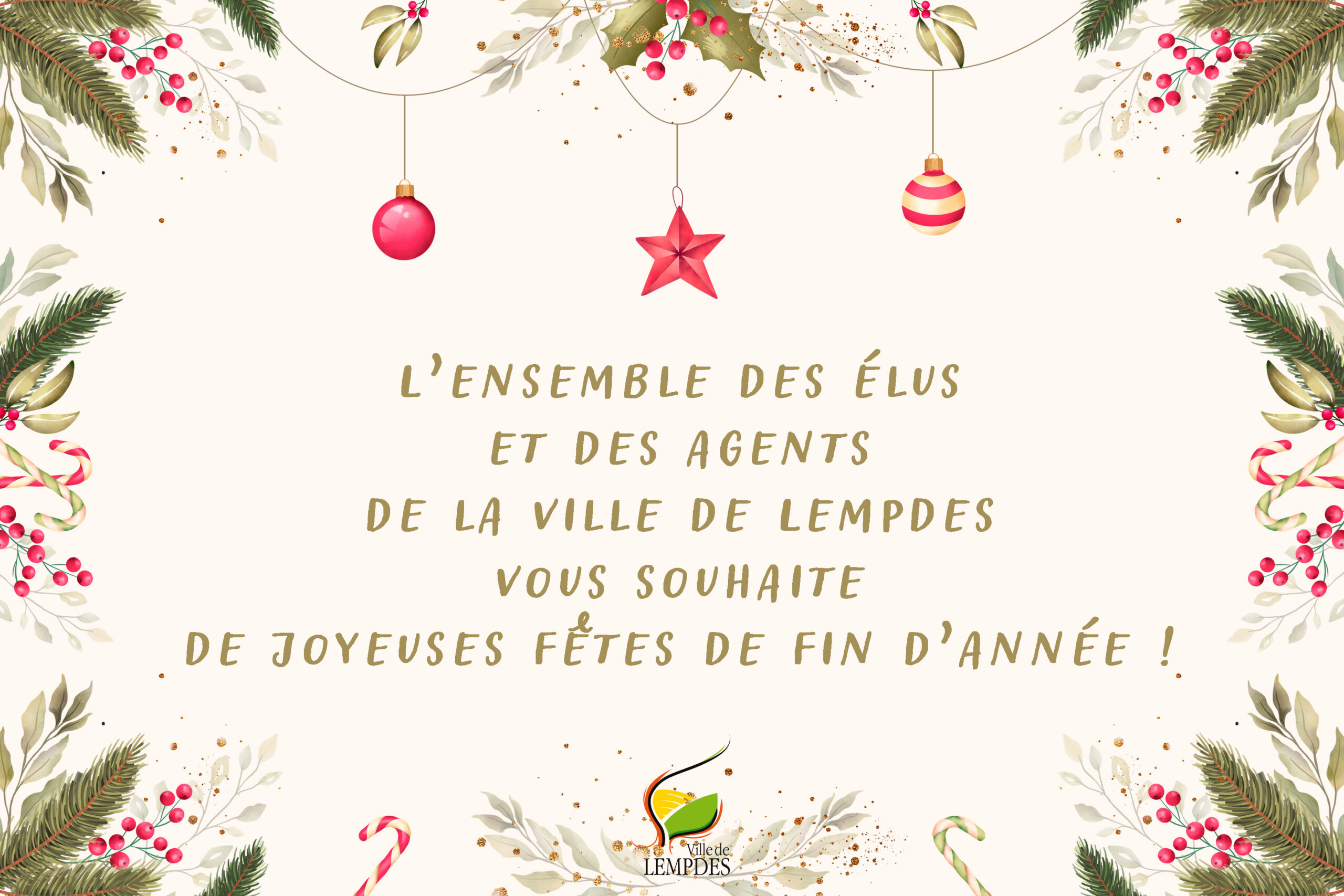 Joyeuses fêtes de fin d’année !