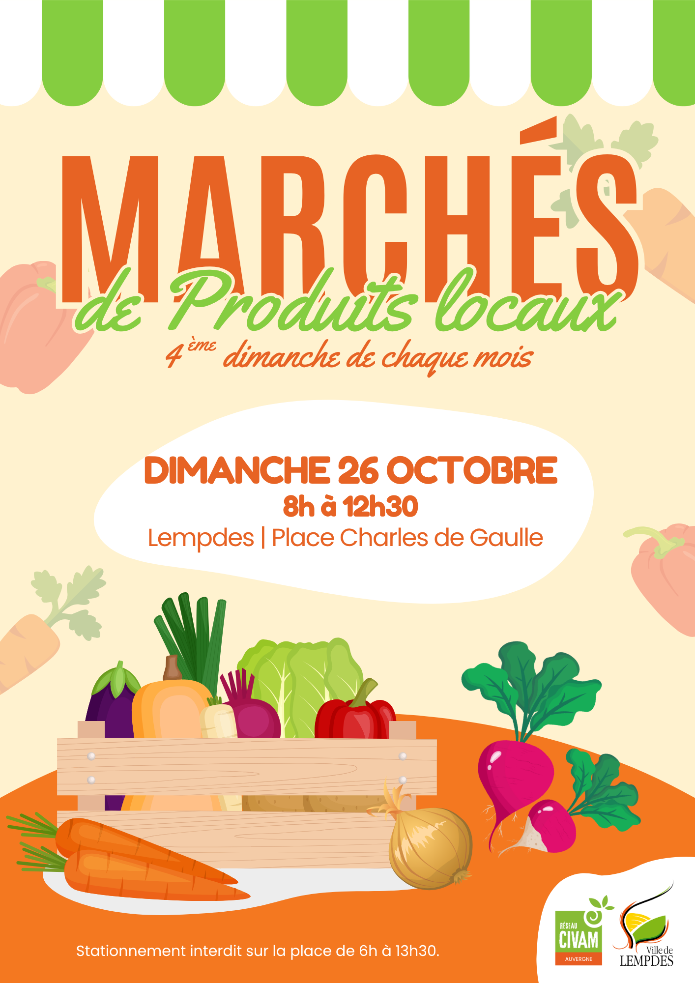 MARCHES – 4èmes dimanches du mois