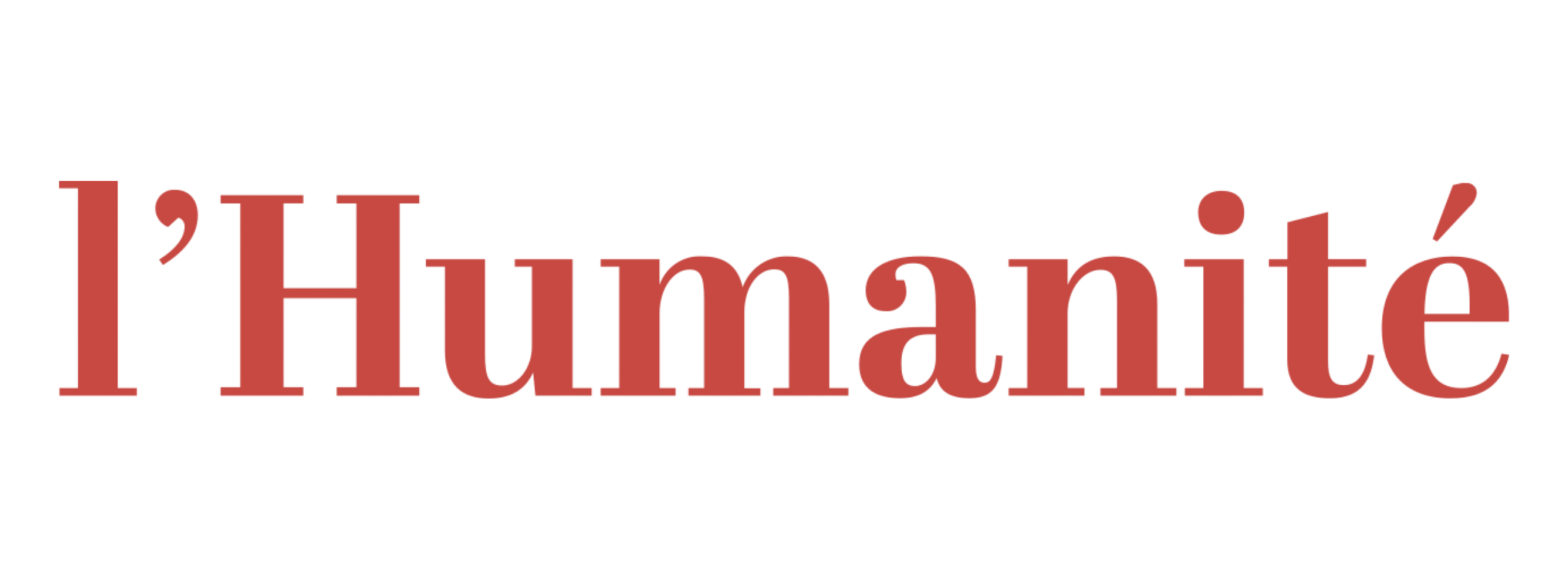l'Humanité blanc